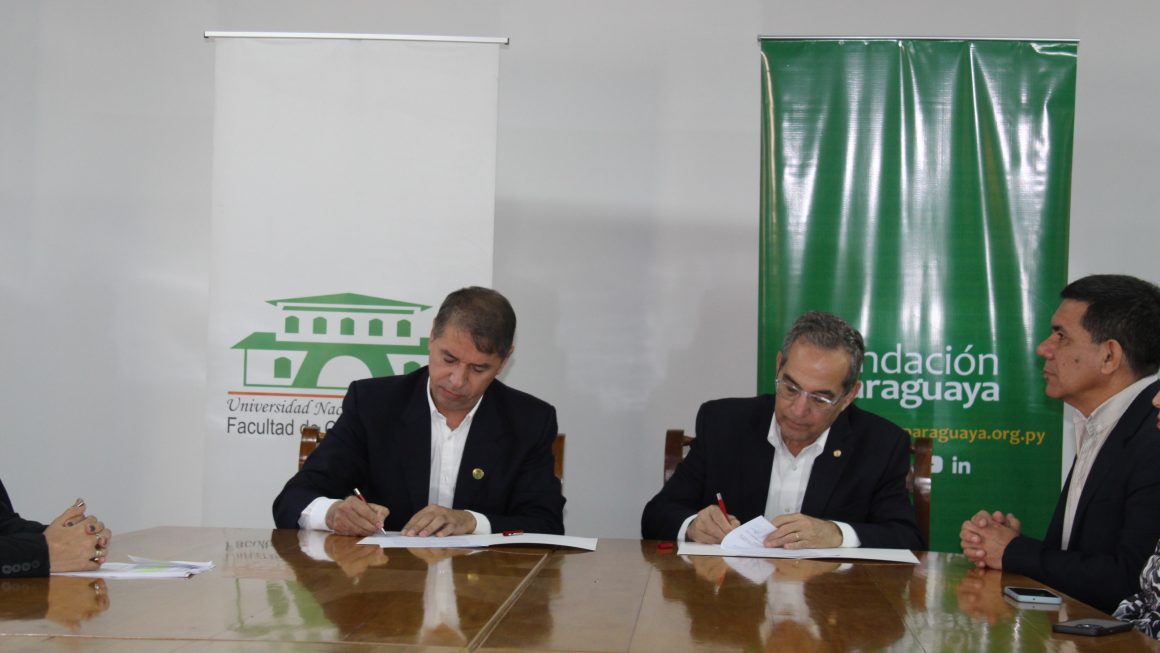 La FCA/UNA firmó convenio con la Fundación Paraguaya