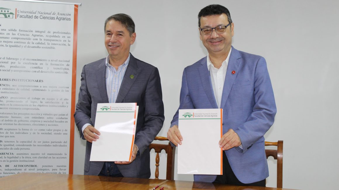 La FCA/UNA y la Gobernación de San Pedro firmaron Convenio