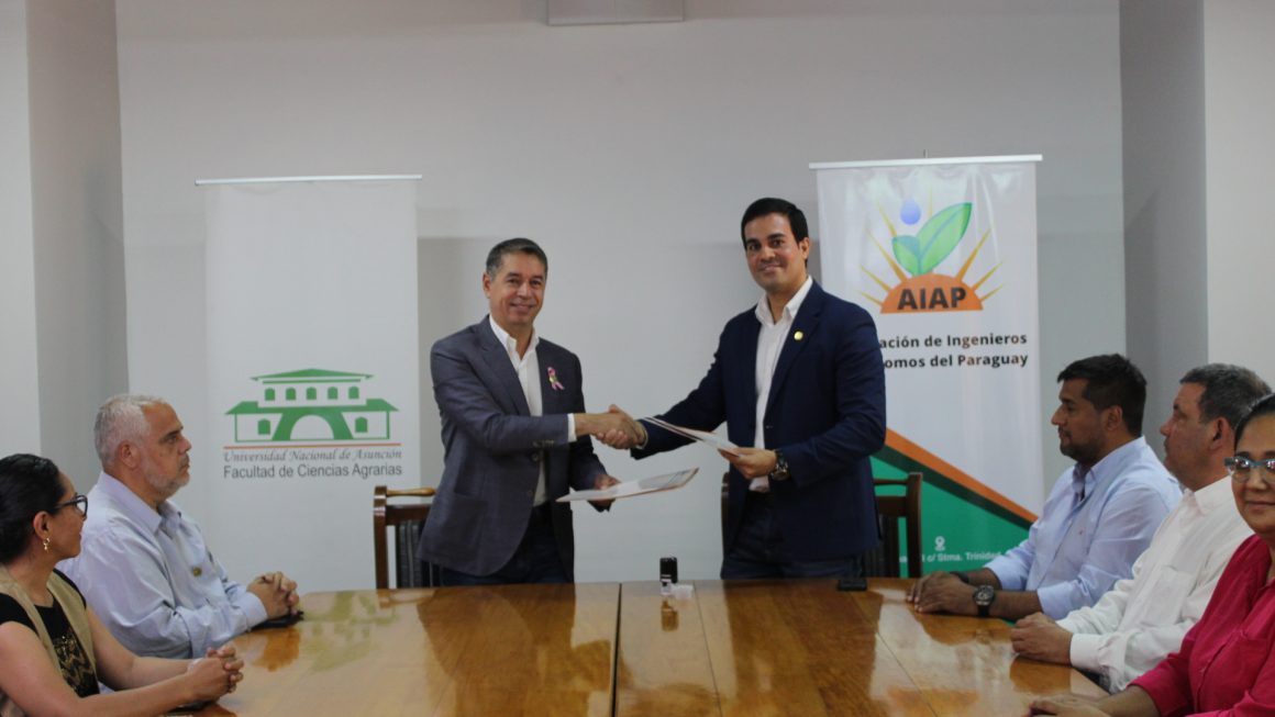 La FCA/UNA firmó convenio con la Asociación de Ingenieros Agrónomos