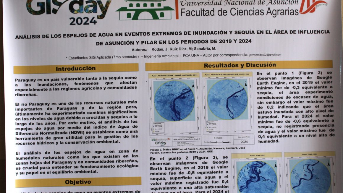 La FCA/UNA Celebra el GIS Day Paraguay con un Seminario sobre Sistemas de Información Geográfica