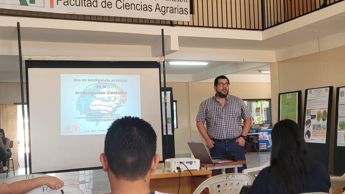 FCA/UNA realiza charla sobre Inteligencia Artificial en Investigación Científica en el Chaco