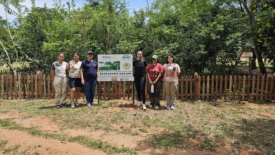 FCA/UNA y Rotary Club Capiatá culminan con éxito proyecto de cuidado de especies forestales en zona urbana