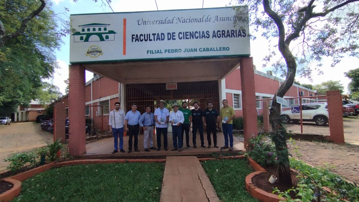 Rector de la UEMS visita la FCA/UNA – Filial Pedro Juan Caballero