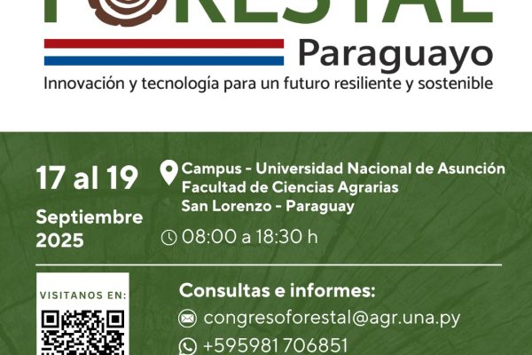 I Congreso Forestal Paraguayo en la Facultad de Ciencias Agrarias de la UNA