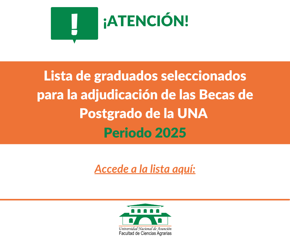 Seleccionados Becas de Postgrado