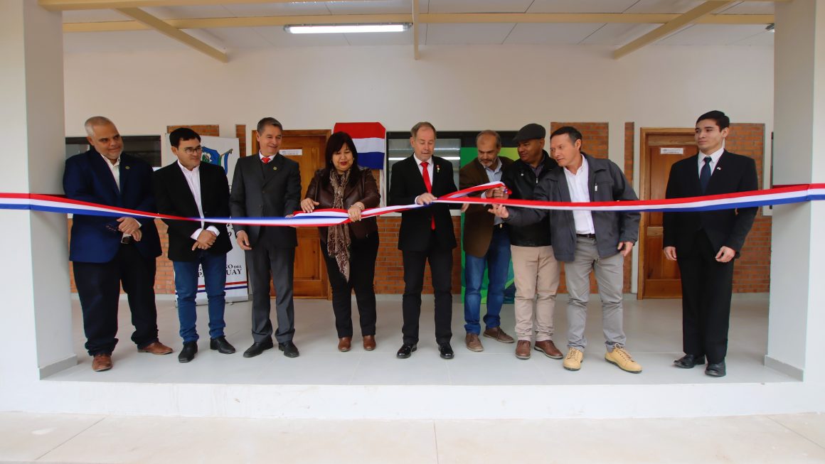 Inauguraron aulas en la FCA/UNA Filial Boquerón