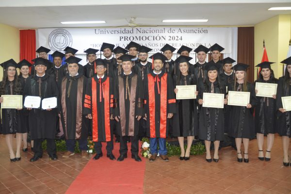 Ceremonia de graduación de la FCA/UNA Filial Caazapá