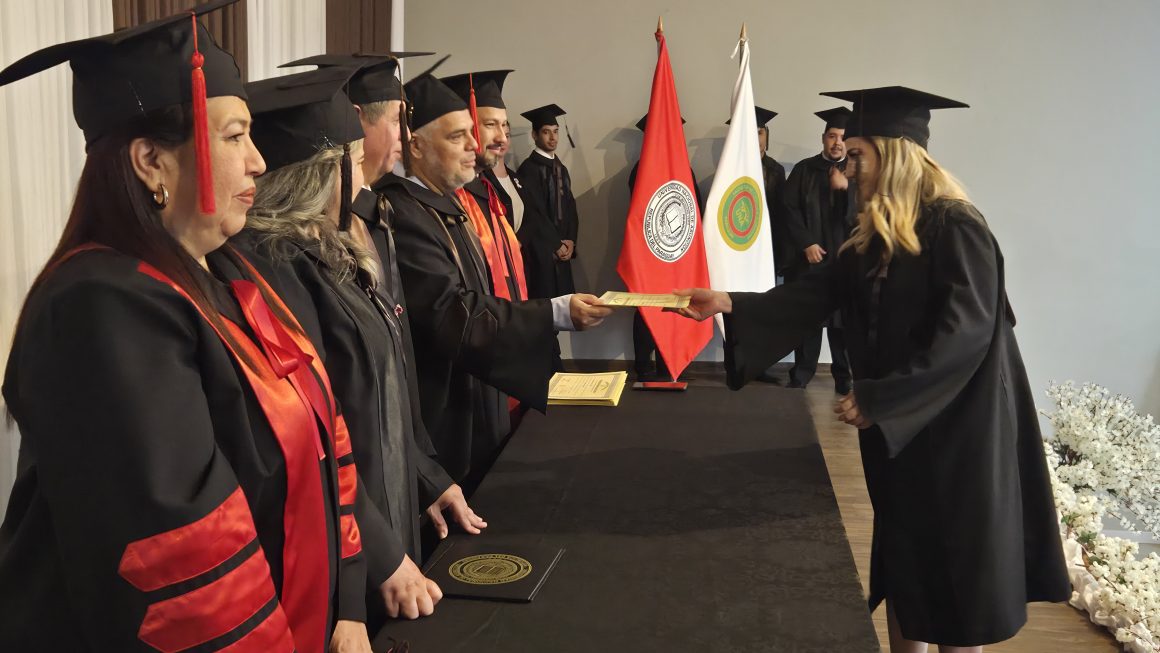 Ceremonia de colación de la FCA/UNA Filial San Pedro de Ycuamandyyú