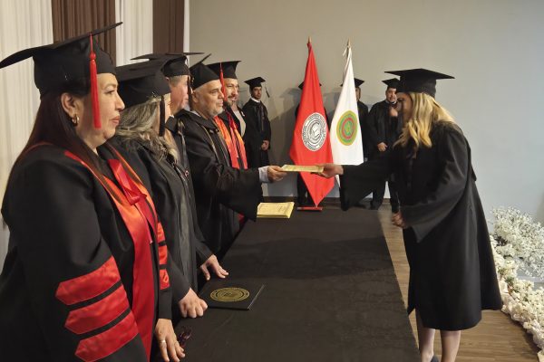 Ceremonia de colación de la FCA/UNA Filial San Pedro de Ycuamandyyú