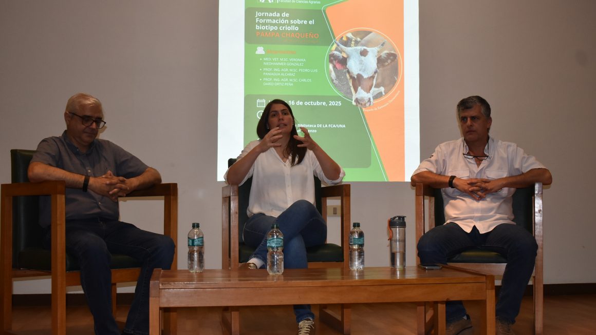 Especialistas exponen sobre el biotipo criollo Pampa Chaqueño en la FCA/UNA