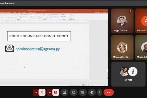FCA/UNA socializa el Código de Ética con su comunidad universitaria