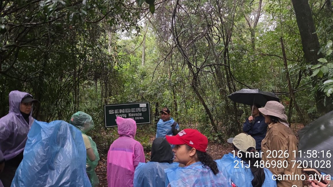 Carrera de Ecología Humana de la FCA/UNA desarrolla gira de estudios al Paisaje Protegido Cerro Kavajú