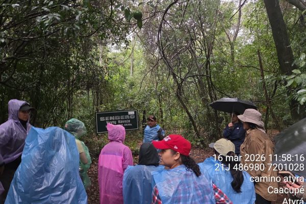 Carrera de Ecología Humana de la FCA/UNA desarrolla gira de estudios al Paisaje Protegido Cerro Kavajú