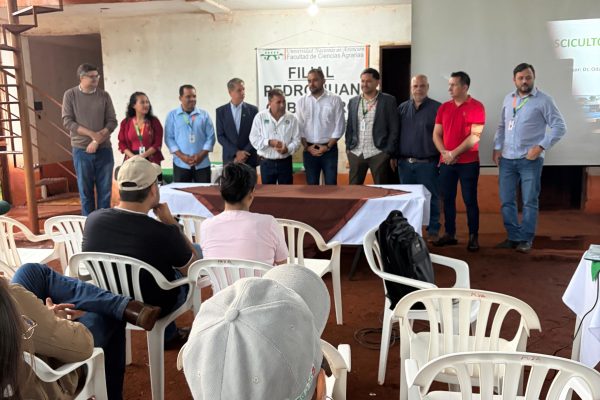 Inició curso de formación en piscicultura en el Campo Experimental de Chirigüelo