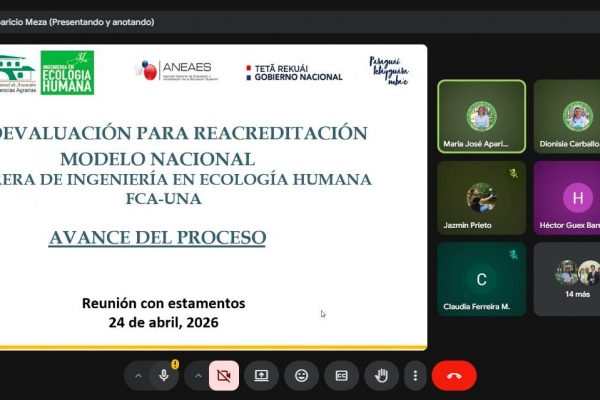 La Carrera de Ingeniería en Ecología Humana socializó sus procesos de Autoevaluación y Actualización de Plan de Estudios