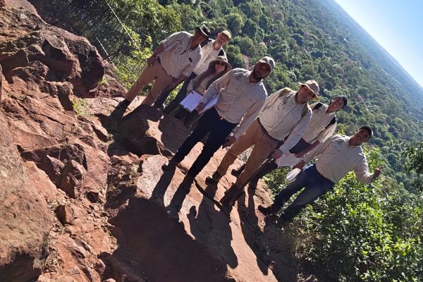 Estudiantes de la Maestría en Ciencia del Suelo y Ordenamiento Territorial realizaron gira de estudio en el sur del país