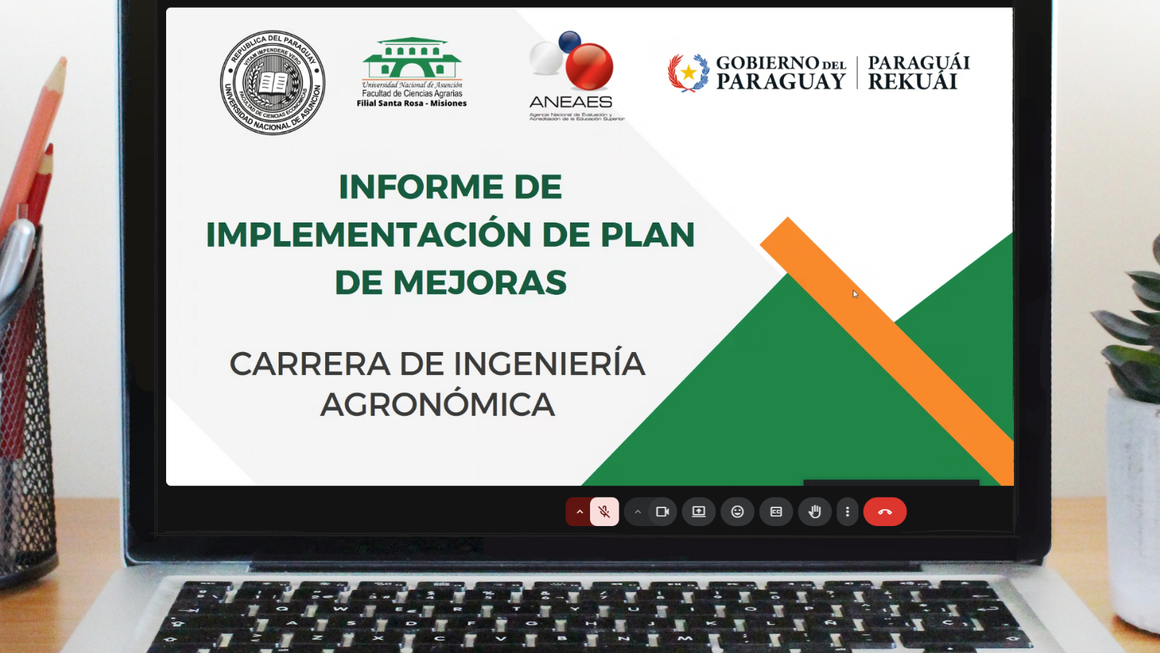 La ANEAES brindó acompañamiento técnico a la Carrera de Ingeniería Agronómica de la FCA/UNA